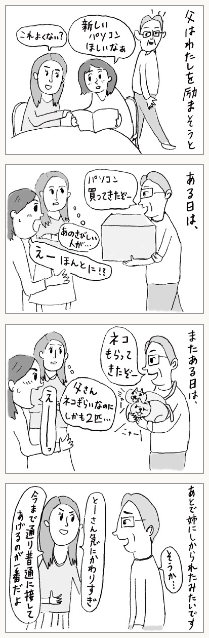 第7話「父が優しさを姉に注意されて」